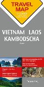 KUNTH TRAVELMAP Vietnam, Laos, Kambodscha 1:1,5 Mio. 1:1'500'000